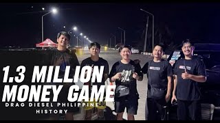 1.3 MILLION PESOS BIGGEST MONEY GAME IN DRAG DIESEL PHILIPPINE HISTORY|ISUZU 4JJ1|DMAX VS ALTERRA screenshot 3
