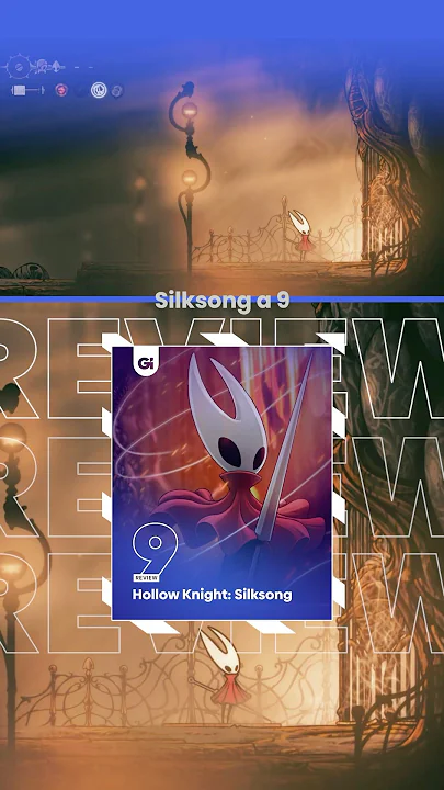 Hollow Knight: Silksong review in 60 seconds #silksong #gamereview #metroidvania #hollowknight
