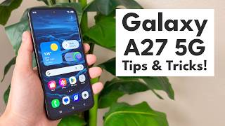 Samsung Galaxy A27 5G - Tips and Tricks! (Hidden Features)