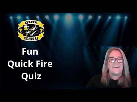 Quiz Nights Quick Fire Quiz
