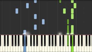 Canon in D  Johann Pachelbel [Piano Tutorial] (Synthesia)