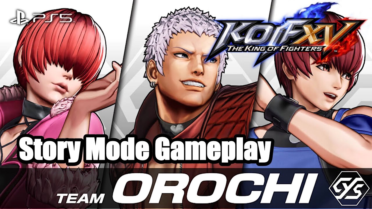 PS5 KOF15】ザ・キング・オブ・ファイターズ XV オロチチームで
