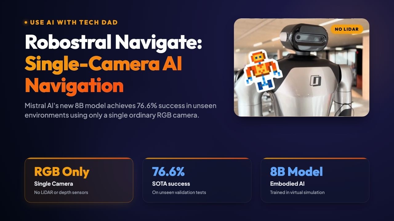 Mistral Robostral: The Death of Expensive Robot Sensors (LiDAR is Out!)