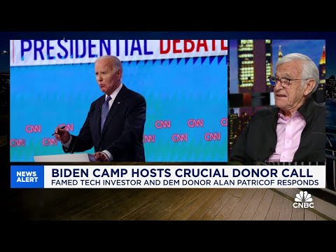 'I need to hear Joe Biden be Joe Biden', says tech investor and Democrat donor Alan Patricof Episode cover