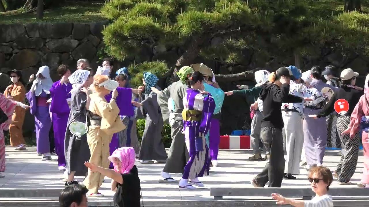 燃えろ日本の夏祭り（橋幸夫） 飛鳥山公園五月女会盆踊り16 2026年4月