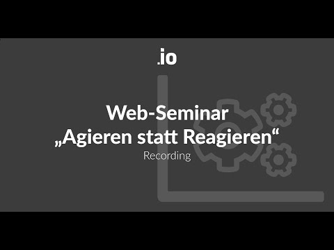aedifion Online-Seminar "Agieren statt reagieren" - video from Aedifion