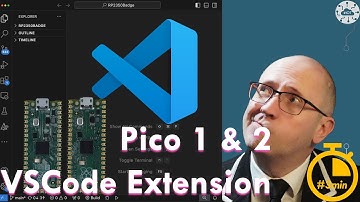 #3min VSCode Extension for Raspberry Pi Pico 1 & 2  | DrJonea.co.uk