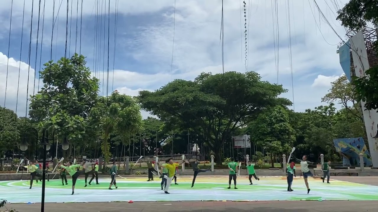 LATIHAN Color guard marching band bahana suara khairul imam medan goes to IDCC bandung 2022