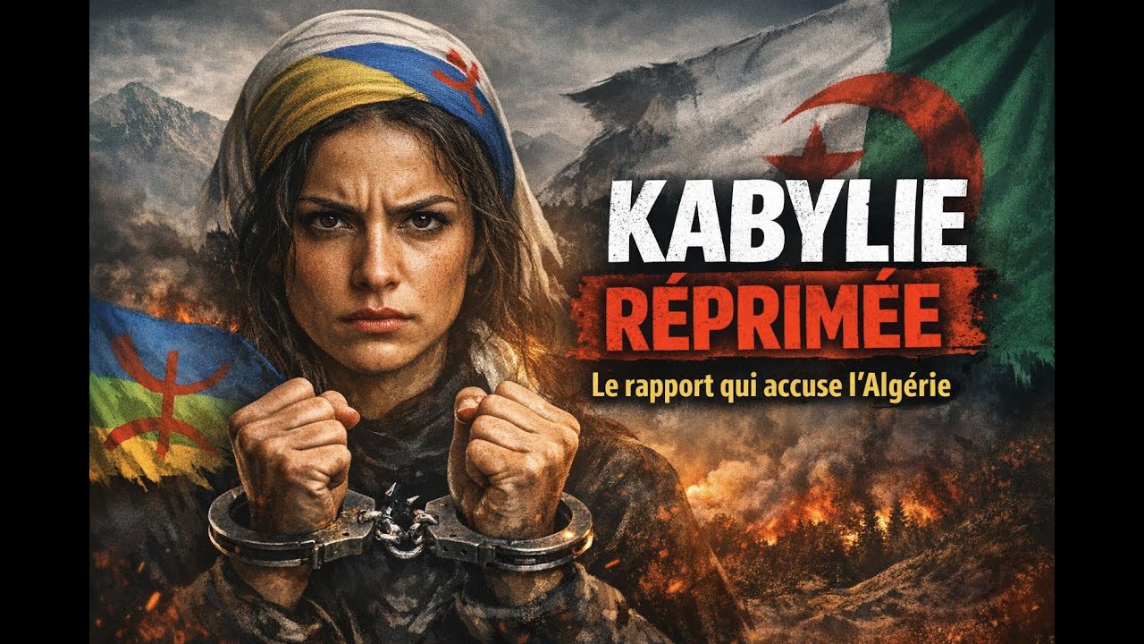 Kabylie : Répression, Arrestations et Droits Humains – Le Rapport qui Accuse l’Algérie ⛓️