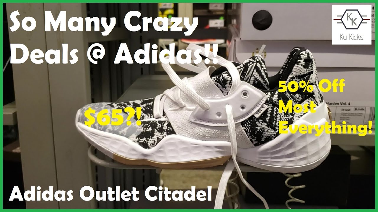 Adidas Outlet Citadel Had Storewide 50% Off!! - YouTube