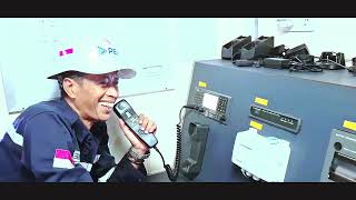 How to repair the Furuno FS 1575 brand MF HF transmitter that is not transmitting well