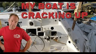 14 Salvage Catamaran is Cracked. Is it Fixable?