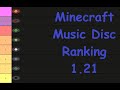 Minecraft Music Disc Ranking 1.21