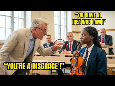 Teachers Tell a Black Teen to Play Violin as a Joke — The Room Goes Silent When She Starts