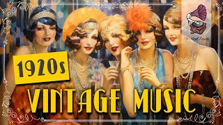 1920s Original Vintage Music | Golden Age Roaring Twenties Flappers Jazz Swing Club Music