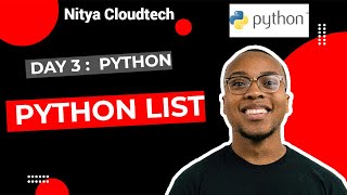 List in Python | Day 3 Python List | Python list from scratch #sql #python #pyspark #dataengineer