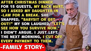 My Daughter-in-Law Said “Babysit Our Kids Or Move Out!” On Christmas… What I Did Left Them Frozen... screenshot 1