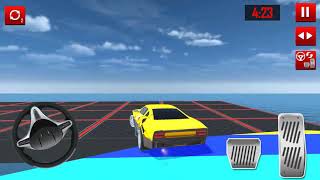 Mage ramp car stunts Racing impossible tracks 3D  Android mobile gameplay video screenshot 4