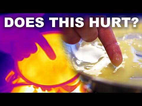 How cooks put their fingers in hot sauce without burning themselves