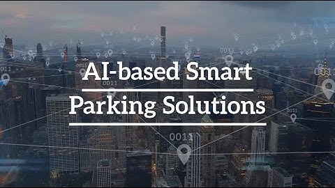 AI based Smart Parking Solutions 2020  | Parking Telecom