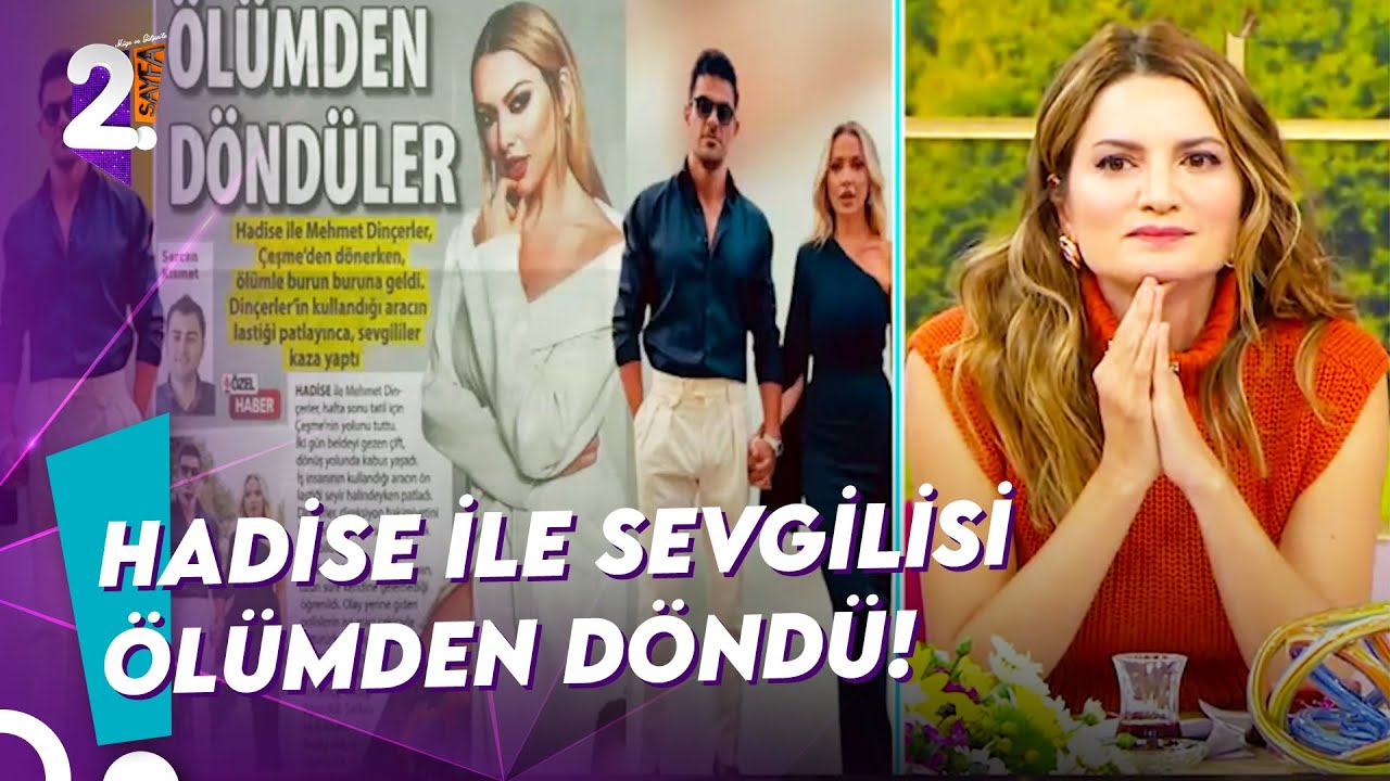 hadise ve mehmet dincerler kaza yapti muge ve gulsen le 2 sayfa 57 bolum youtube