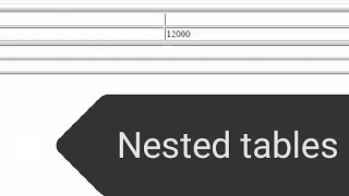 NESTED tables in HTML || 15 ||HTML IN TELUGU