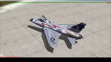 MILVIZ F-100D KMHV to KEDW