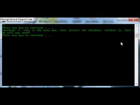 Batch scripting TUTORIAL!