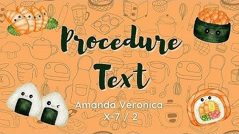 PROCEDURE TEXT | How to Make Pancake 🥞₊˚