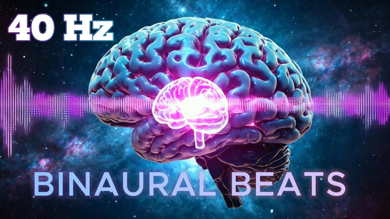 Unlock Your Brain Potential - 40 Hz Binaural Beats for Focus minds ...