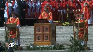 You May sit for the Gospel??  No!