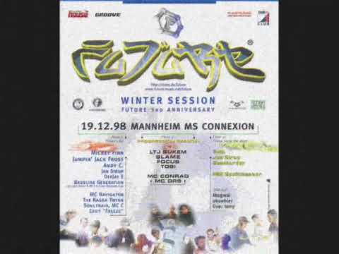 Jan Sirup - MC Soultrain & Eddy Freeze live @ Future Winter Session 19.12.98 Mannheim MS Connexion