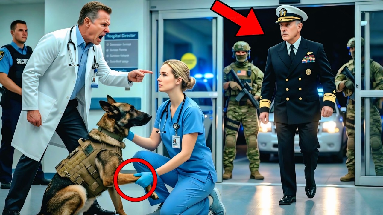 Rookie Nurse Fired for Helping a Veteran’s K9 Dog — Minutes Later, Navy SEALs Stormed the Hospital