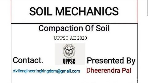 Compaction Of Soil ।। Compaction Vs Consolidation ।। Compaction Test Of Soil । Standard Proctor Tsst