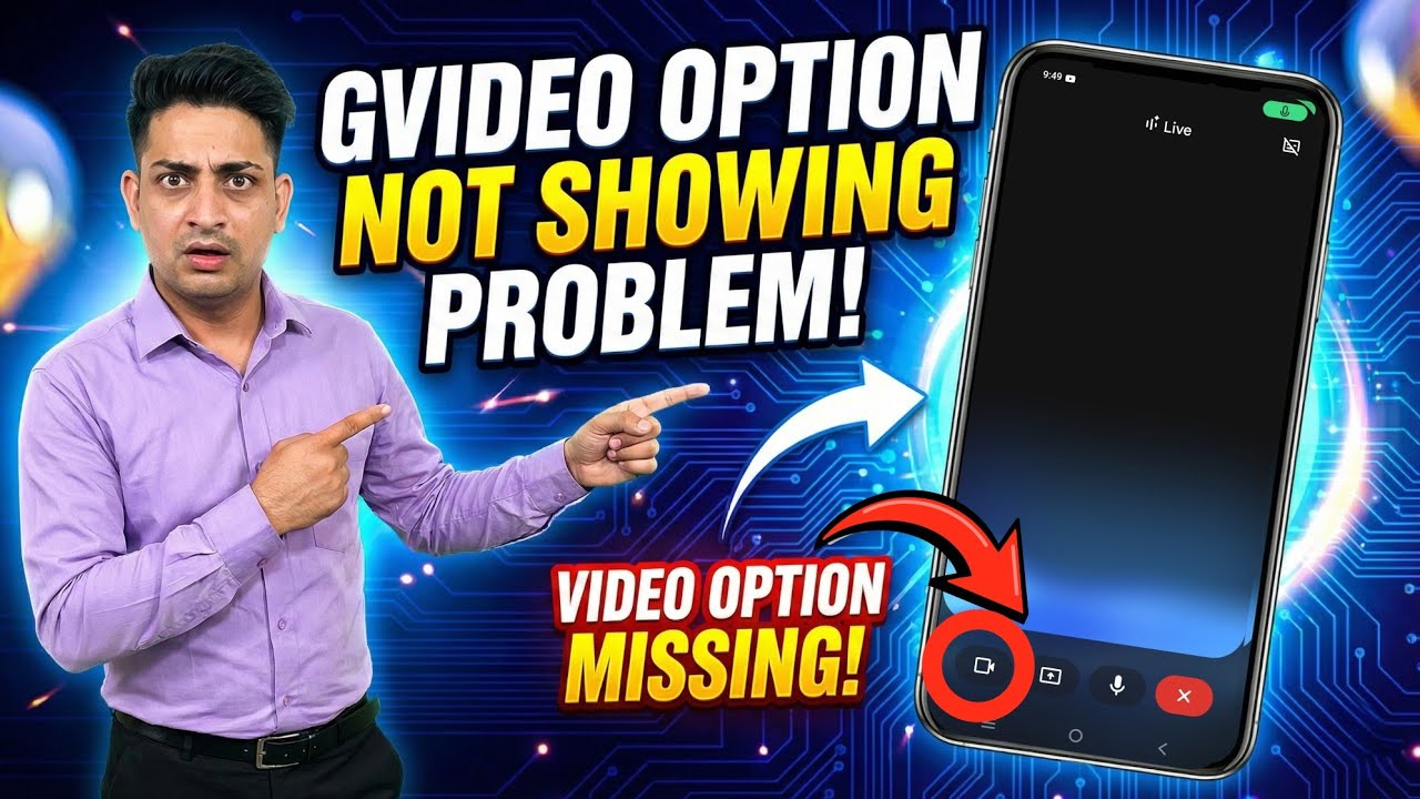 Fix Share Your Camera or Screen with Gemini Live Option Not Showing || Gemini Live Camera Not Show 