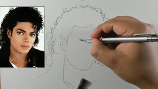 ASMR - Dibujando a Michael Jackson a Lápiz