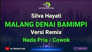 Download Lagu Karaoke Remix - Malang Denai Bamimpi || NADA PRIA - Silva Hayati MP3