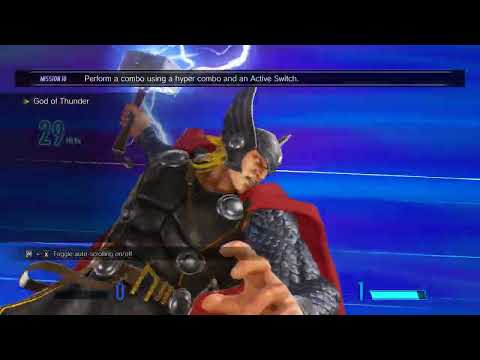 Marvel VS Capcom Infinite ~ Thor Combo Trials