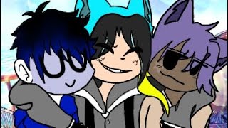 FNF Battle | Gacha Club | Collab With @Blu3b3rry_Muffin & @Jay.Mp4z