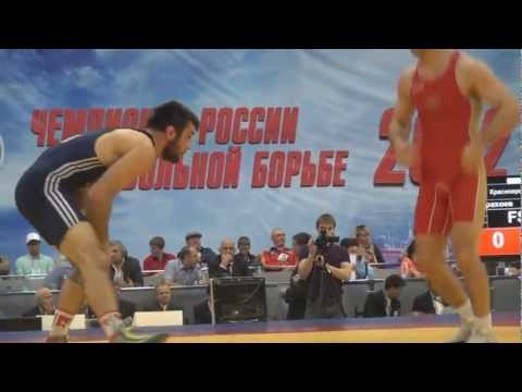 Magomed Zubairov 2012 Russia Freestyle Wrestling Championship 74kg