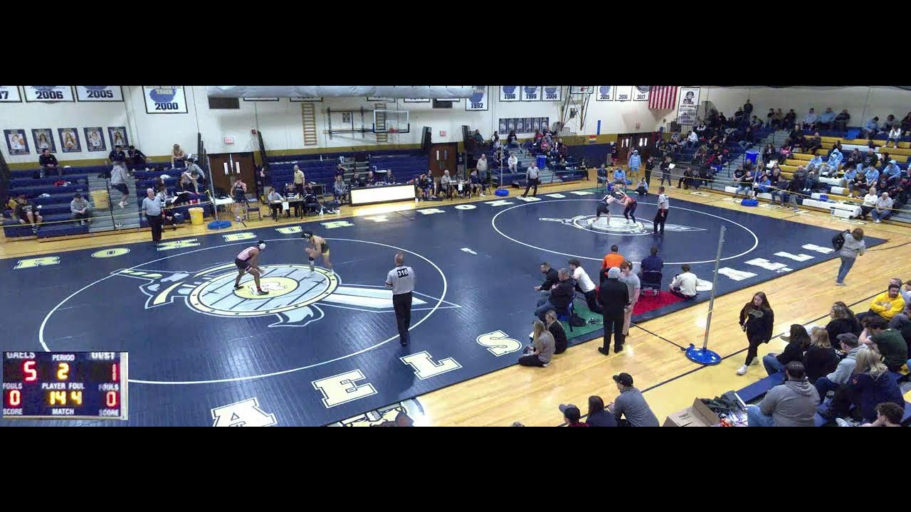 Roxbury vs District 7 Wrestling Tournament Girls' Varsity Volleyball