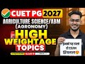 CUET PG 2027 | CUET PG Agriculture Science/ABM Agronomy | CUET PG Agronomy | By Aman Sir