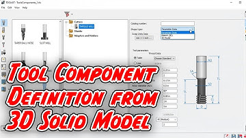 ToolKit - Tool Component Definition from 3D Solid Model