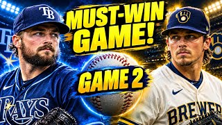Rays vs Brewers World Series Game 2 Preview | Lineups & Pitching Matchup