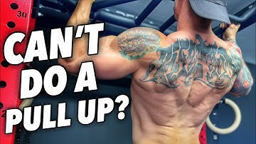 Get your first pull up using these 6 exercises and progressions!