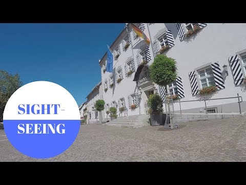 Sightseeing in Tettnang im Bodenseekreis in GERMANY
