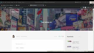 Laravel Blog with Admin LTE Laravel Blog with Admin LTE