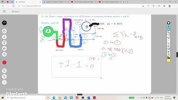 Hydraulics - Principles of Hydrostatic (Pressure sample problem 12)