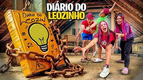 DESCOBRIMOS OS MAIORES SEGREDOS DO LEOZIN *Diário secreto
