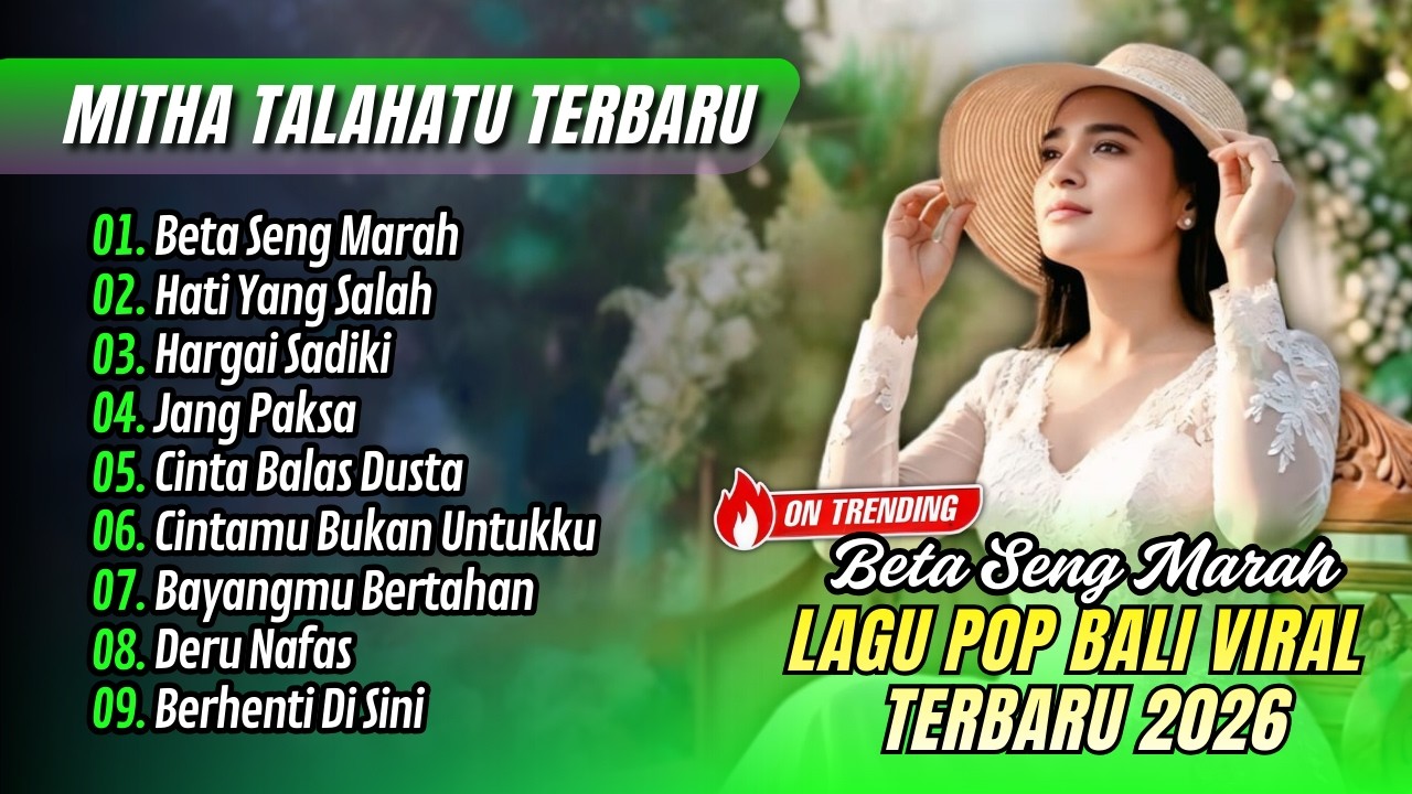 Mitha Talahatu Album - BETA SENG MARAH - HATI YANG SALAH - HARGAI SADIKI || LAGU AMBON SEDIH TERBARU